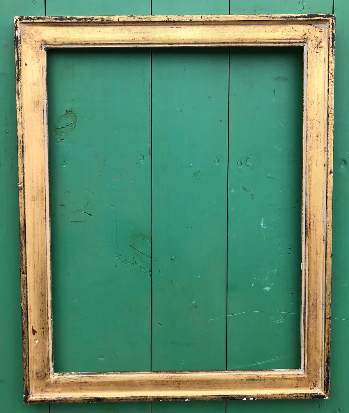Distressed Gold Frame 1