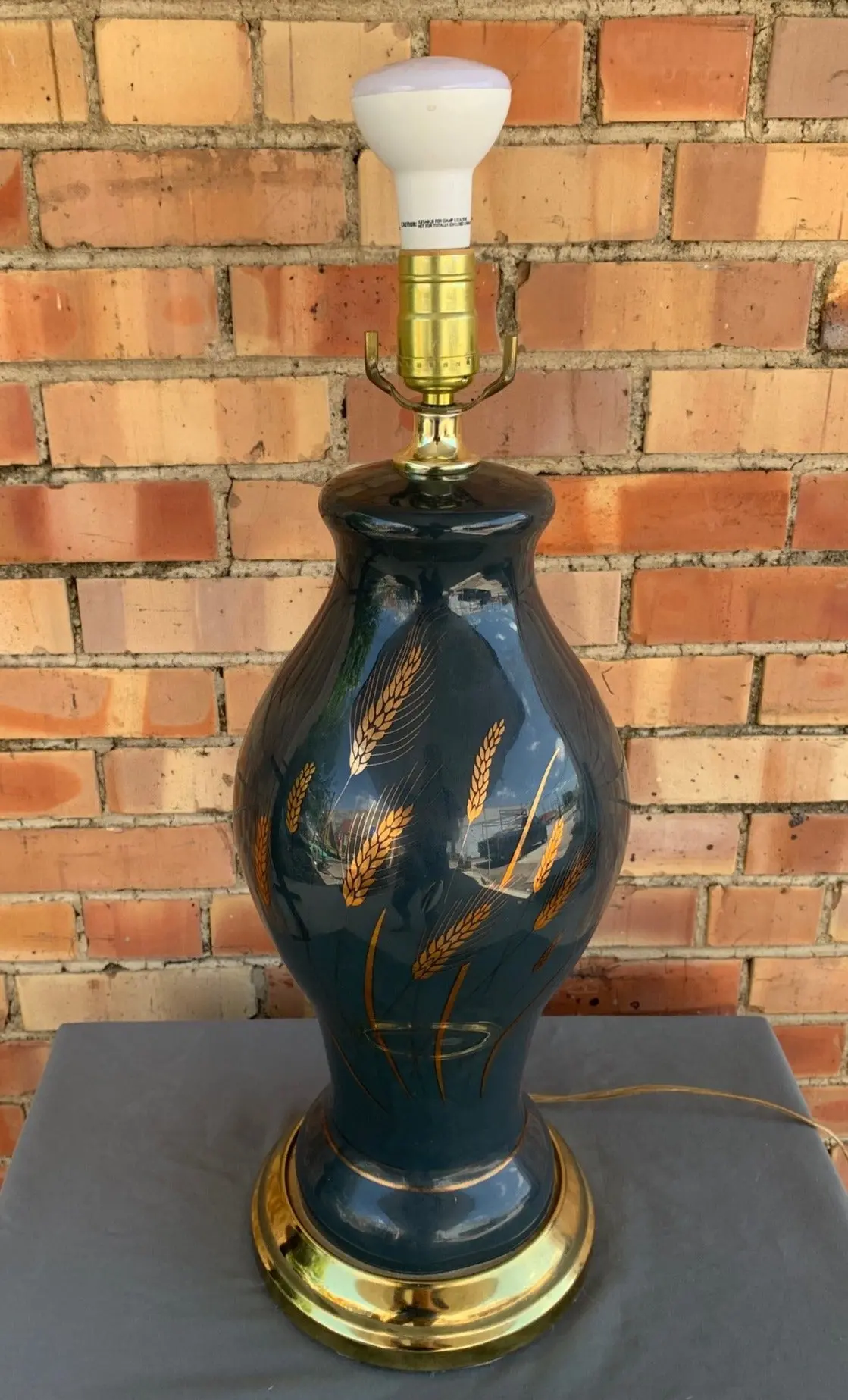 As Is Light Weight Blue Lamp 1