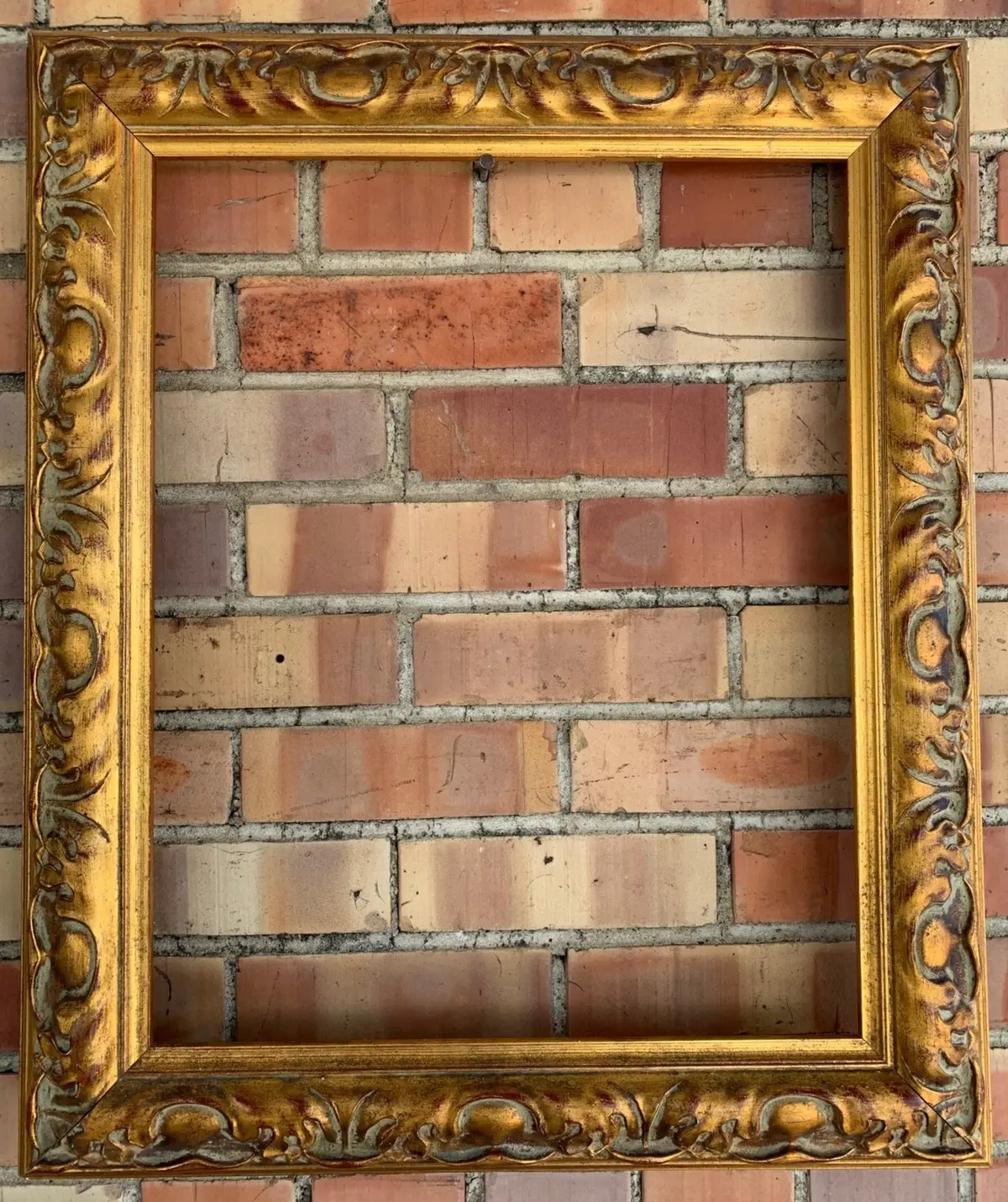 Small Ornate Gold Frame With Relief 1