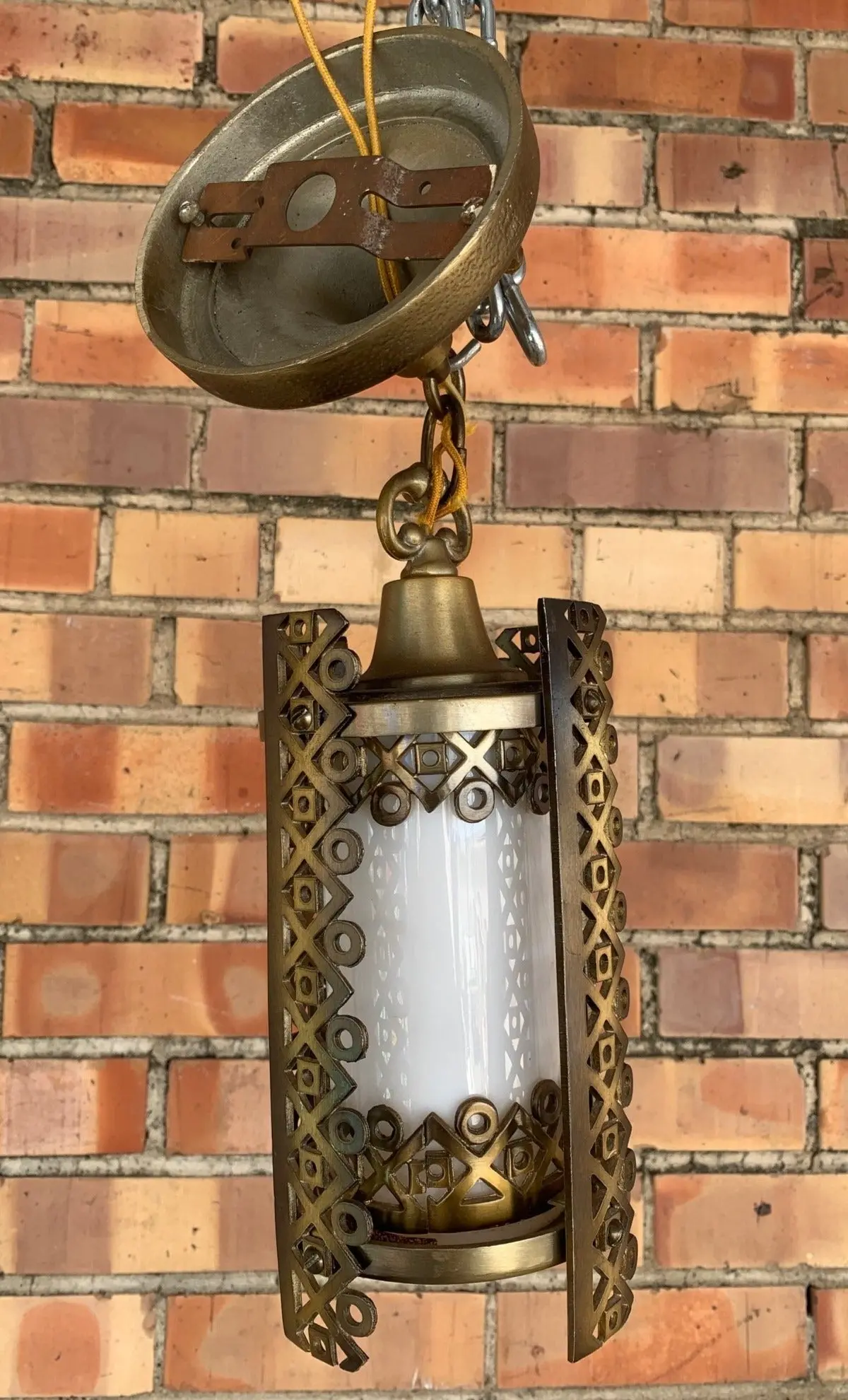 Earllite 1960'S Small Lantern 1
