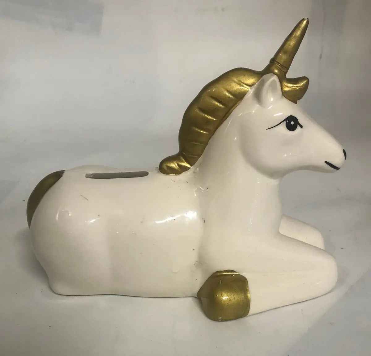 Porcelain Unicorn Bank 1