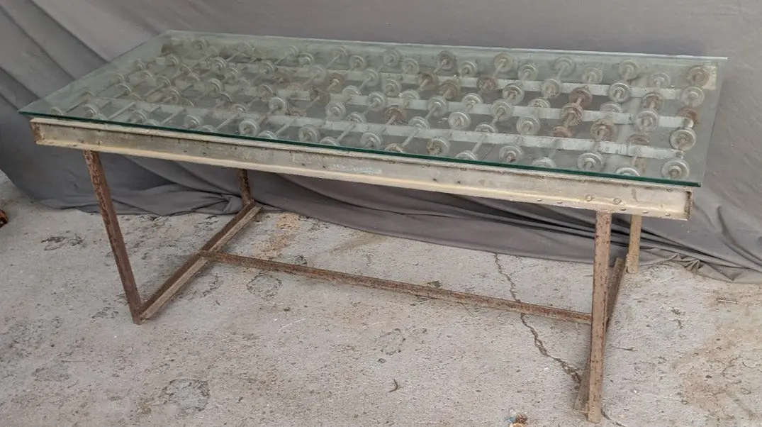Factory Conveyor Belt Coffee Table 1
