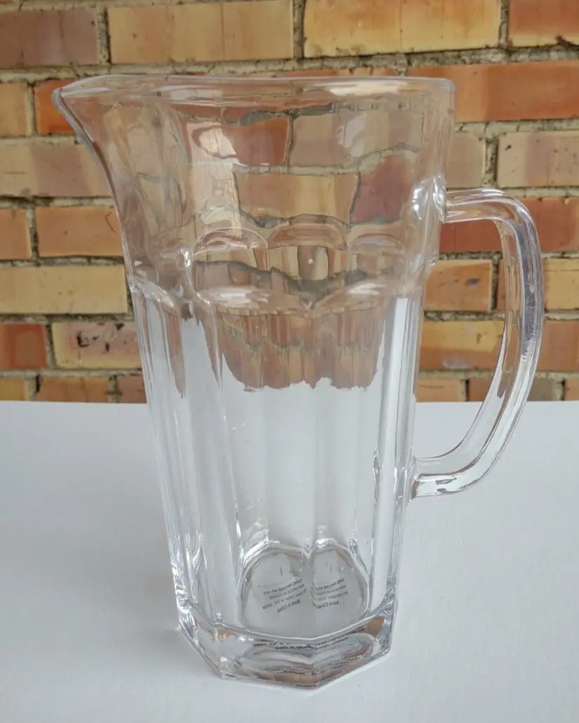 Clear Glass Water Pitcher-Not Old 1