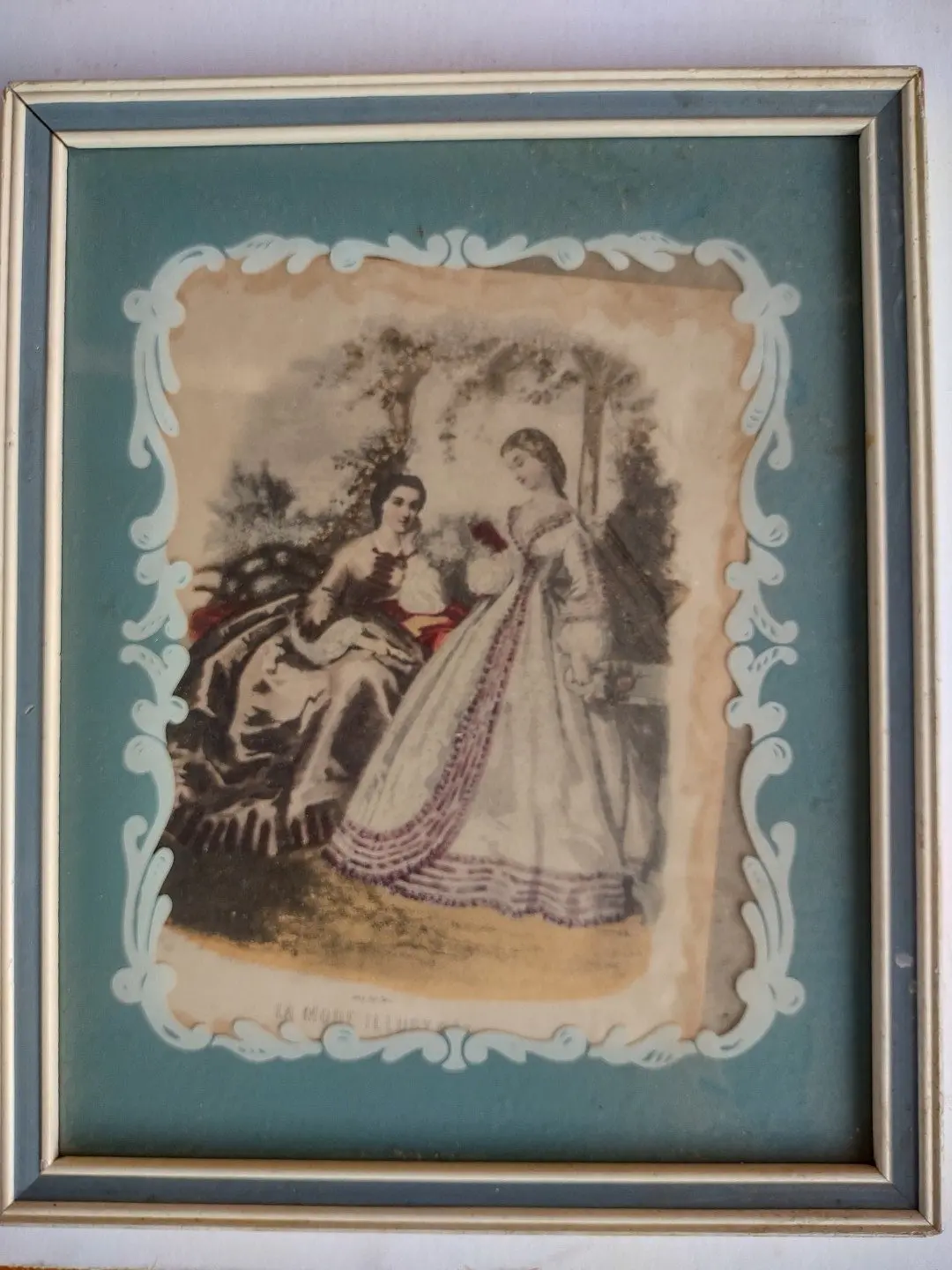 La Mode Fashion Print In Frame 1
