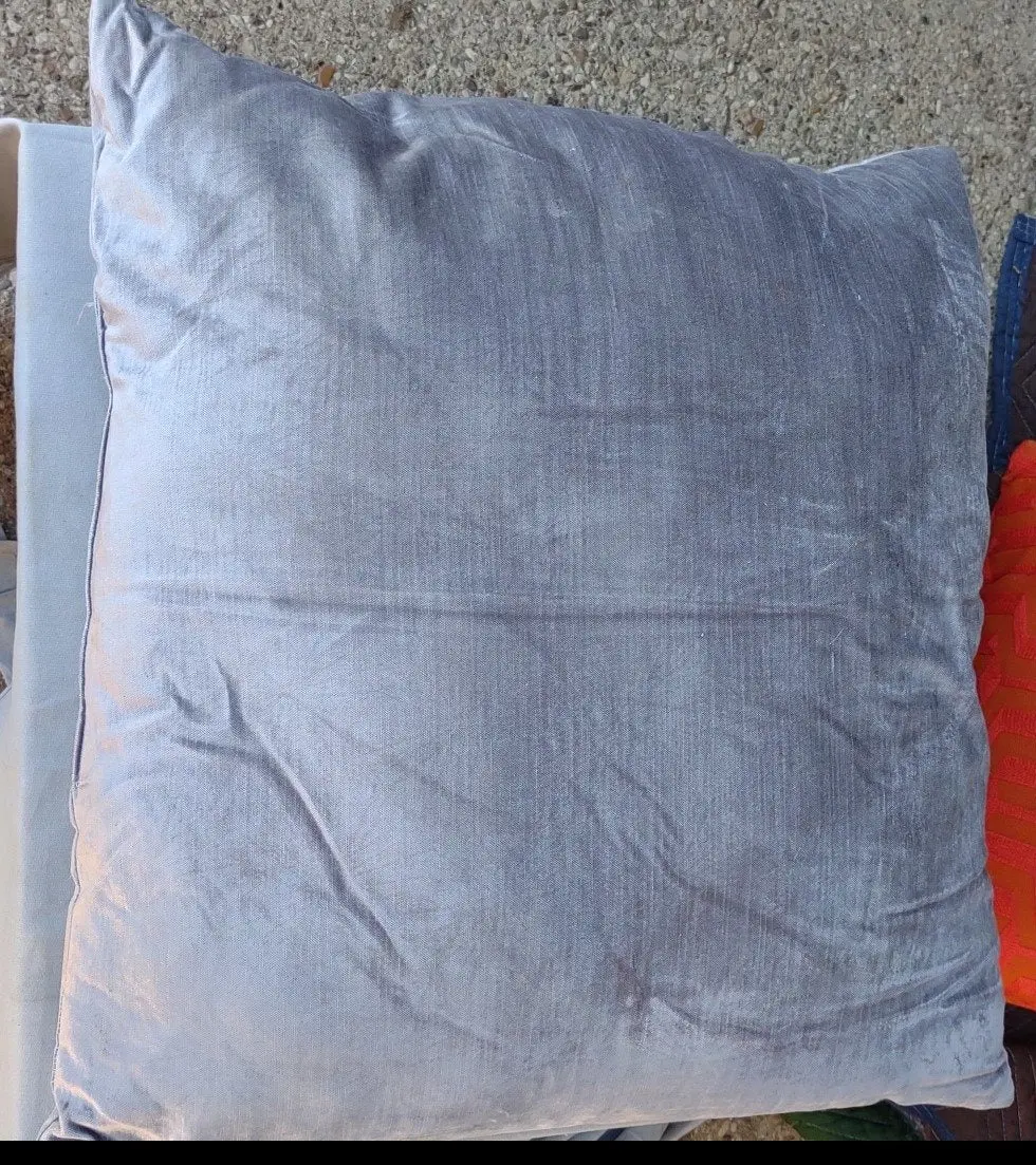Large Grey Pillow 1