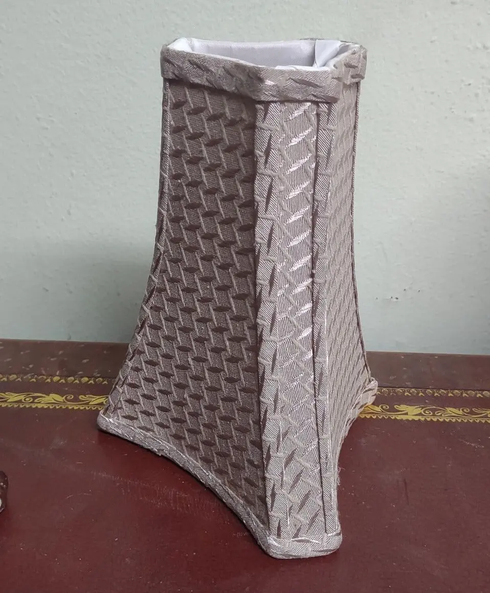 Small Taupe Lamp Shade 1