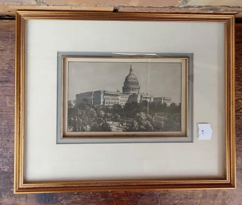 Framed Print Of The Capitol 1