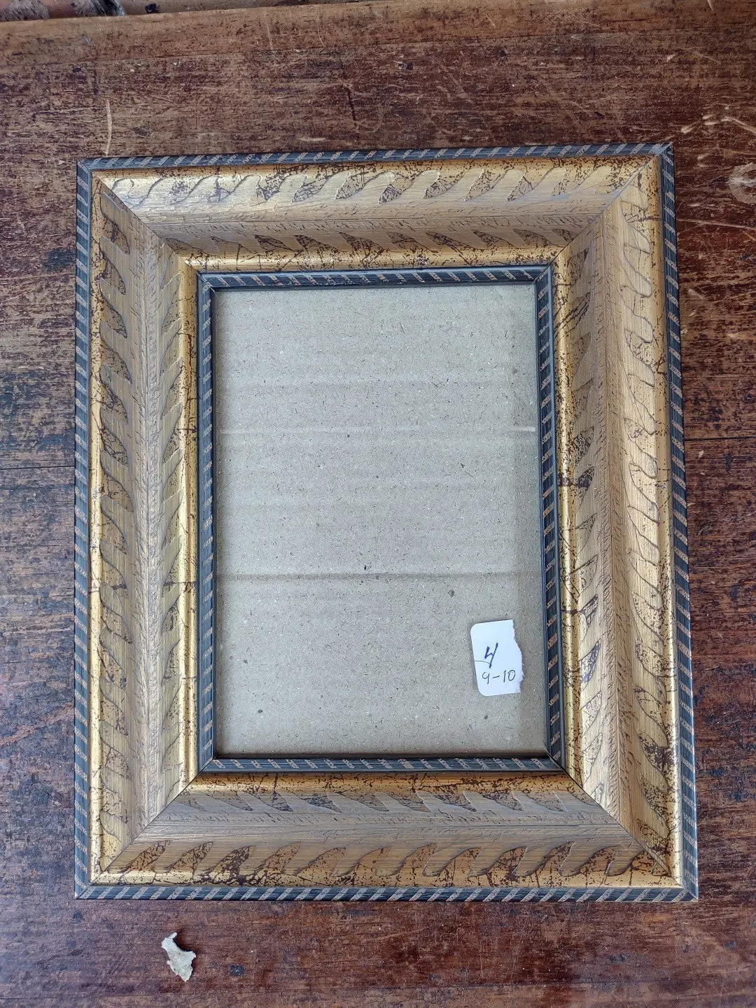 Small White And Gold Wood Frame 1