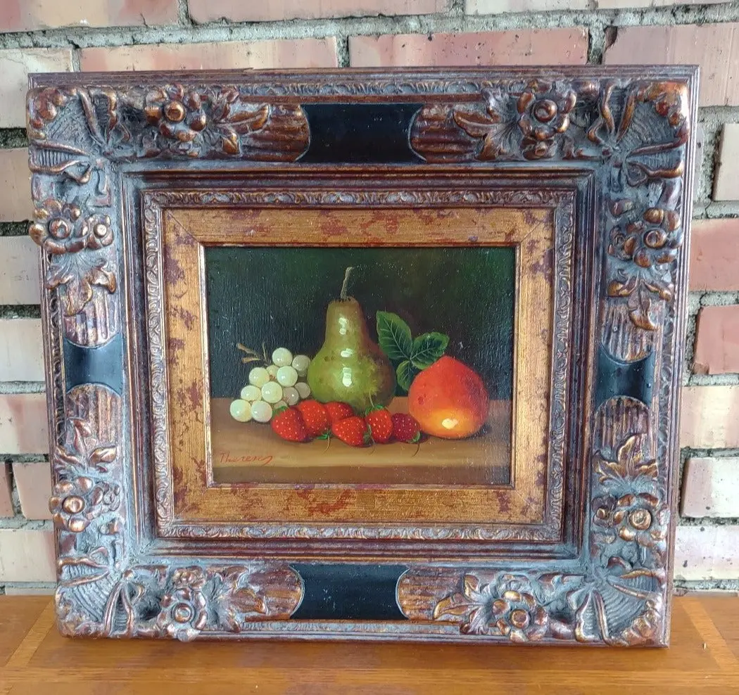 Grapes And Berries Still Life Oil Painting 1