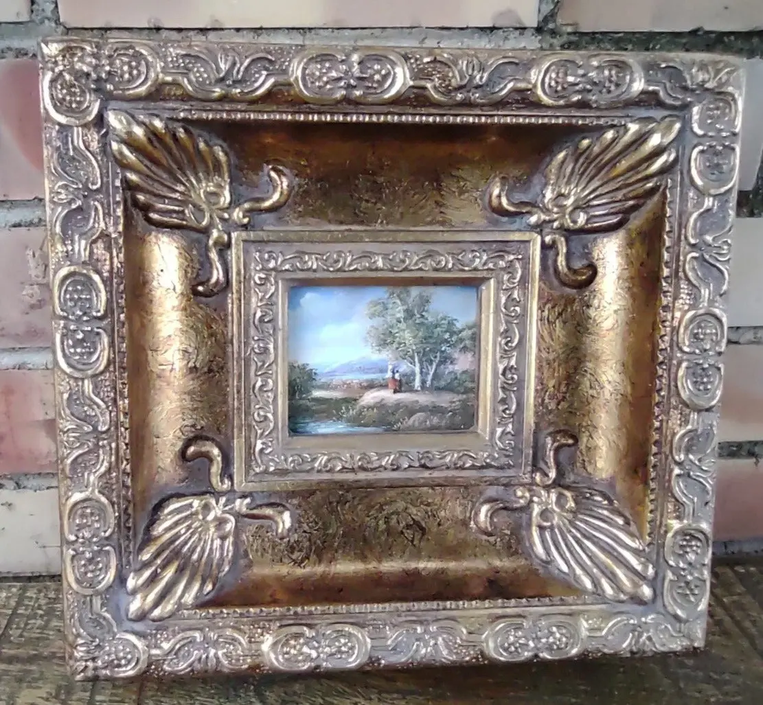 Small Gold Framed Landscape 1