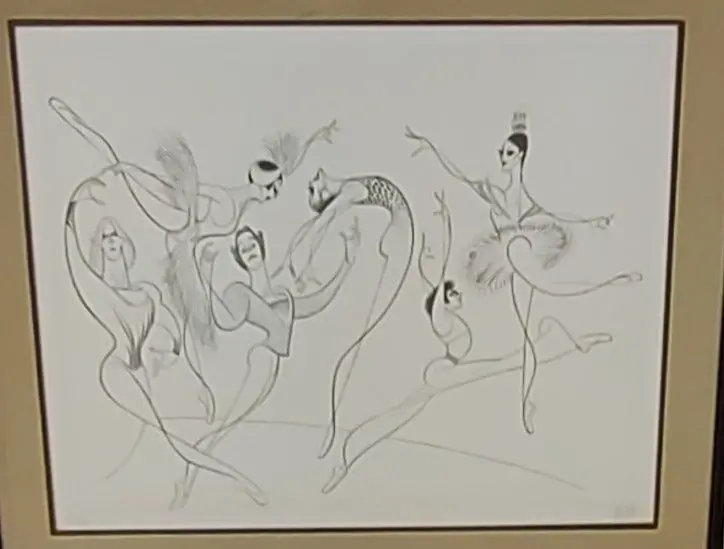 Signed And Numbered Americam Ballet Litho 1