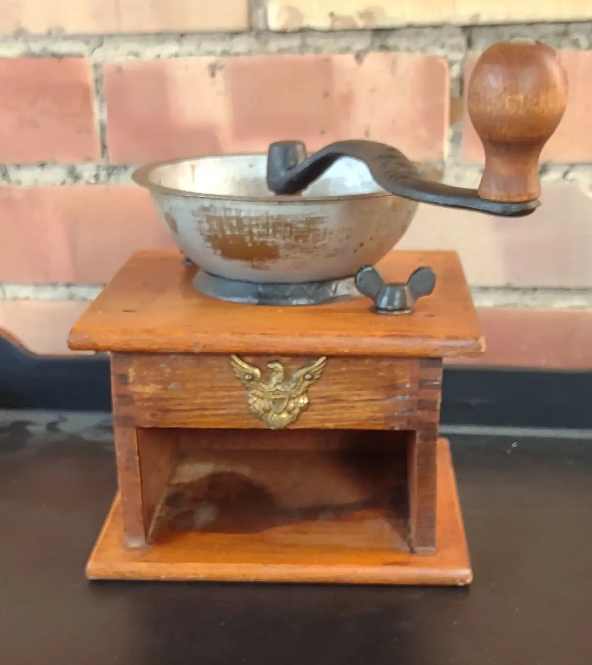 Old Coffee Grinder As Foind - No Drawer 1