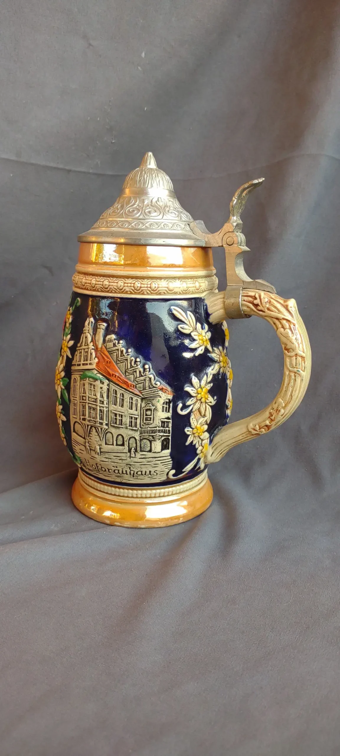 Old German Painted Stein 1