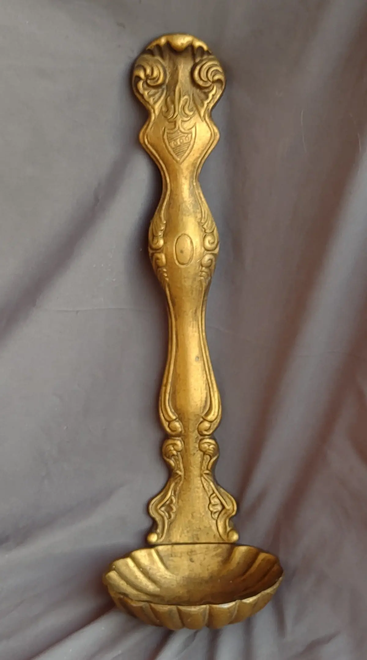 Pair Of Large Ornate Hanging Ladles 1
