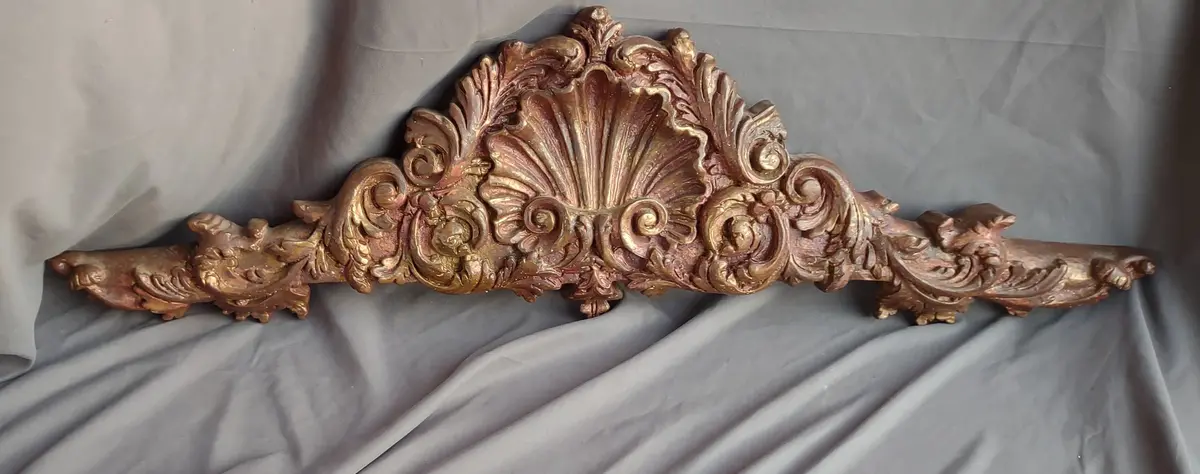 Ornate Resin Pediment 1