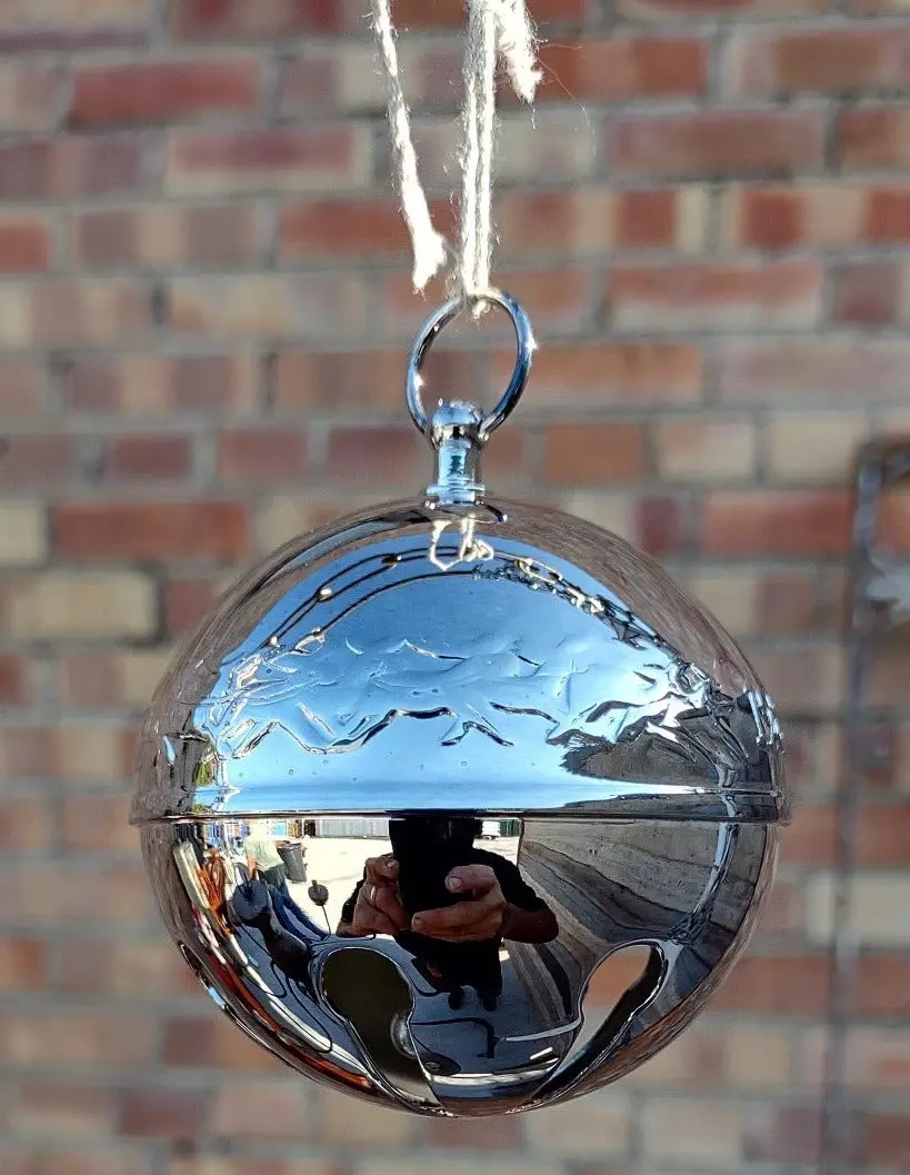 Gorham 1989 Silverplate Chrstmas Sleigh Bell 1