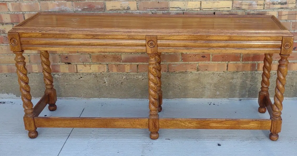 Barley Twist Sofa Table 1