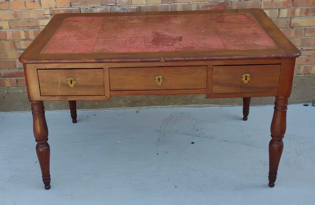 Louis Philippe Mahogany Desk 1