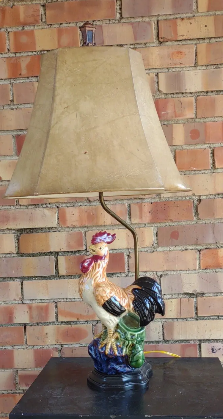 Rooster Lamp-Not Old 1