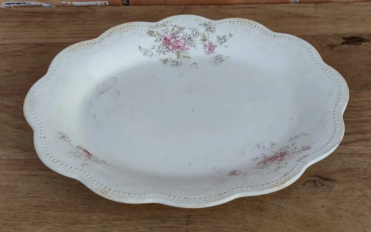 Small Floral Platter 1