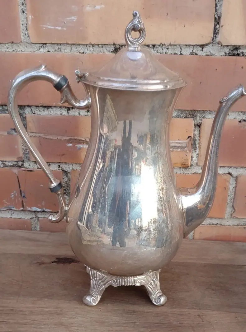 Silver Plate Small Teapot 1