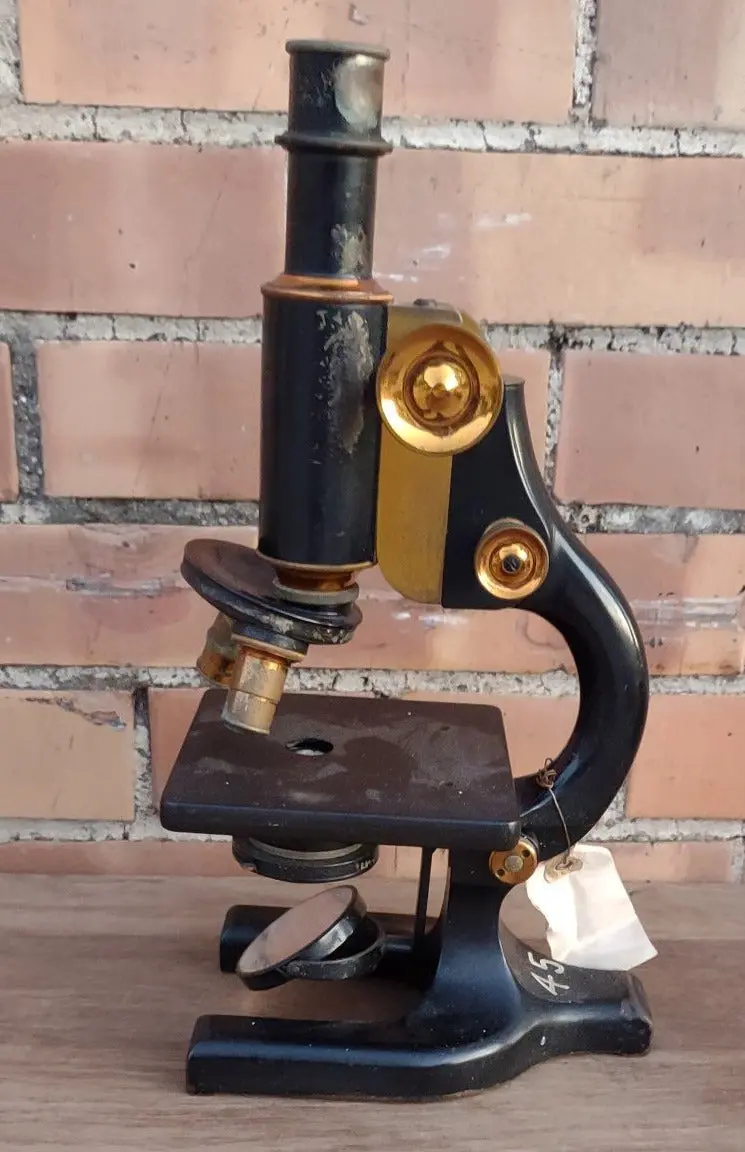 Spencer Microscope - As Found 1