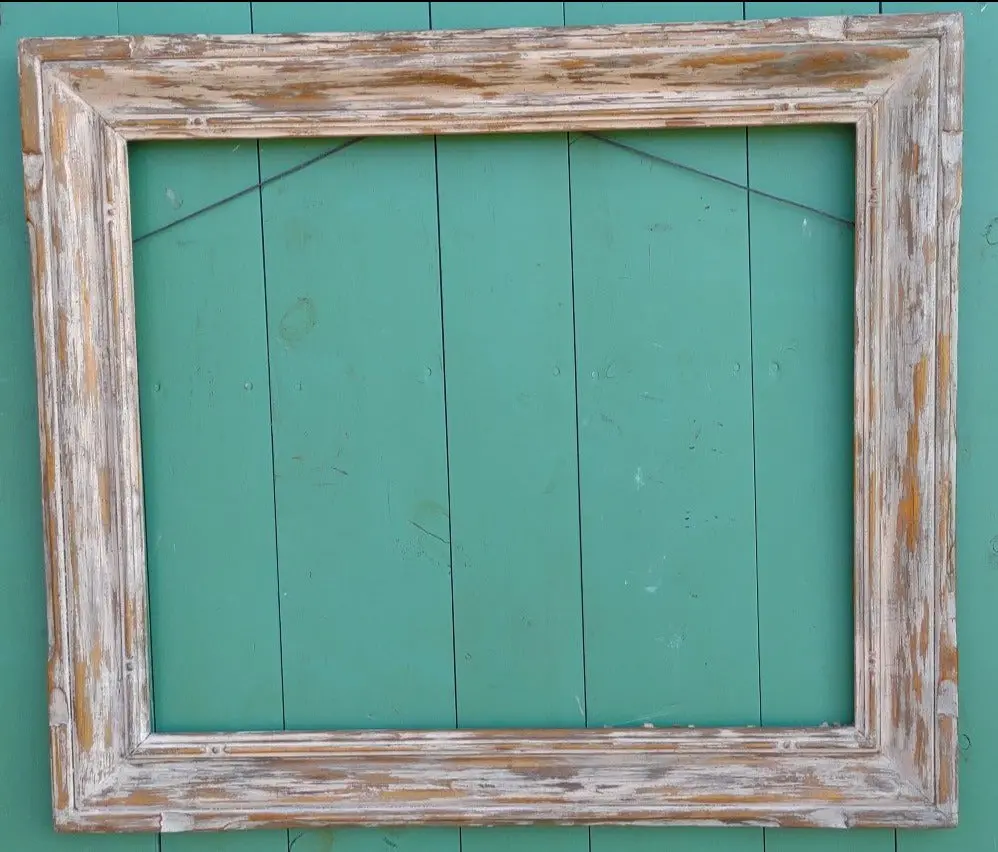 Mottled Grey And Gold Wood Frame 1