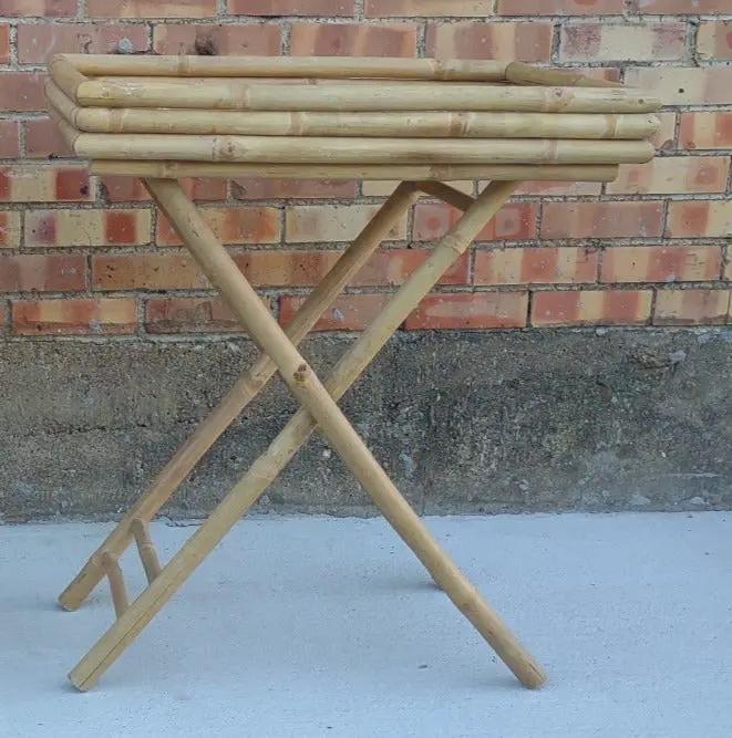 Fold Up Bamboo Stand 1
