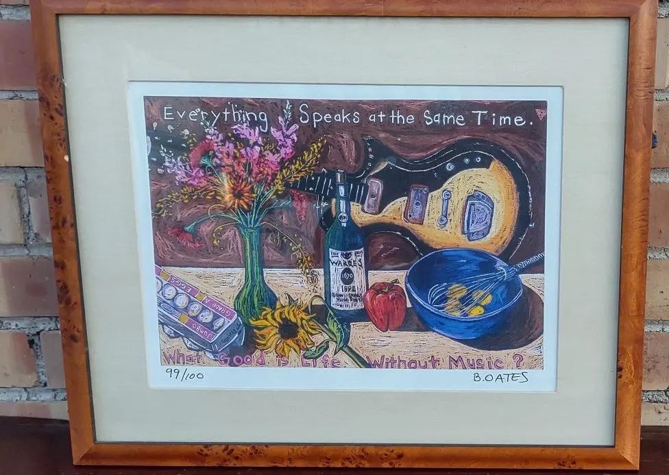 Everything Speaks At The Same Time Print 1