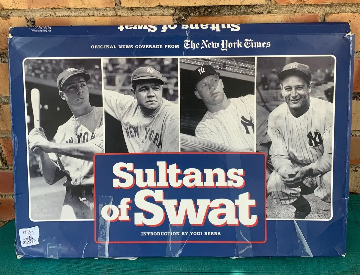 "Sultans Of Swat" Reproduction Sports Newspapers 1