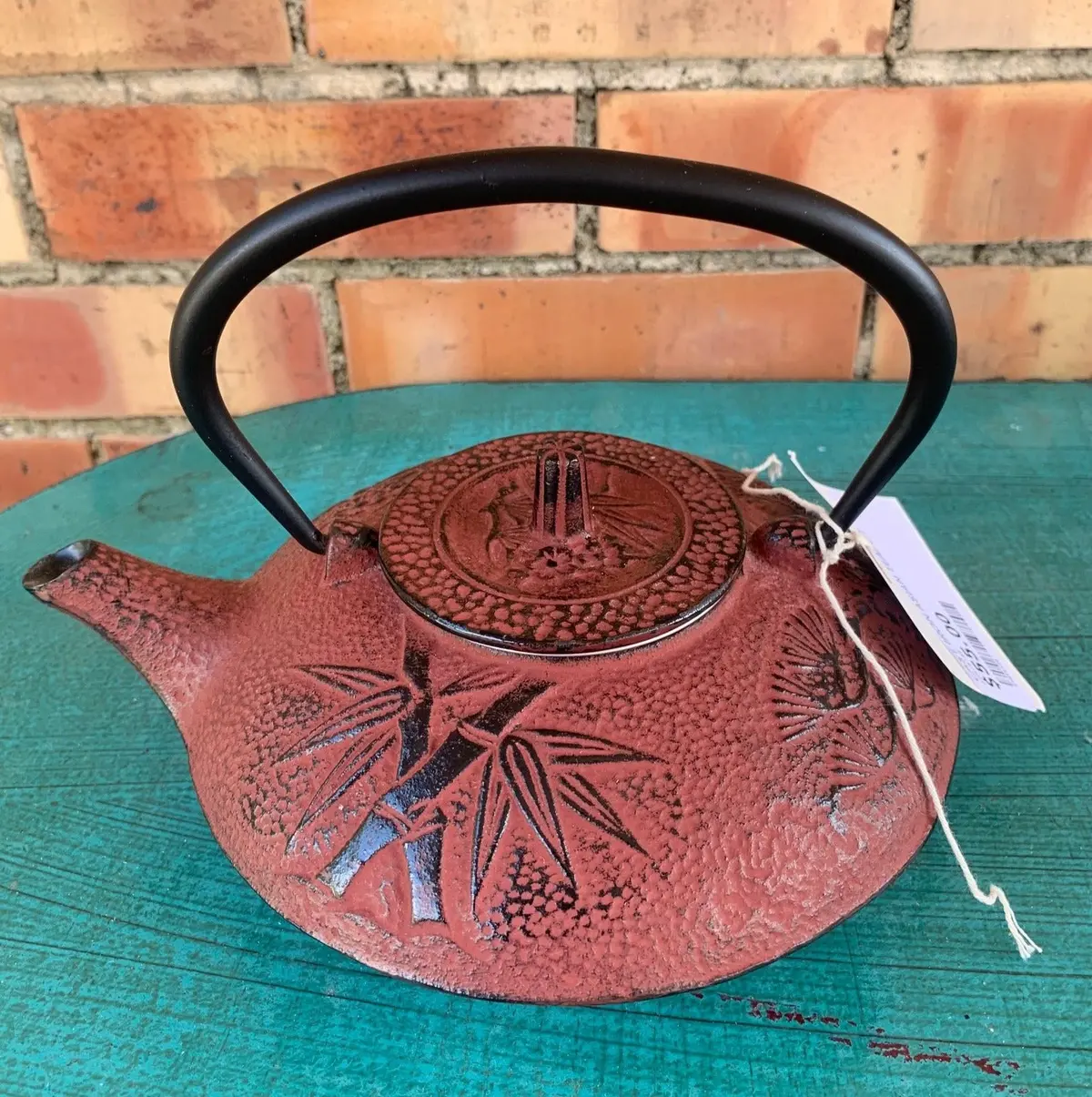 Cast Iron Asian Teapot 1