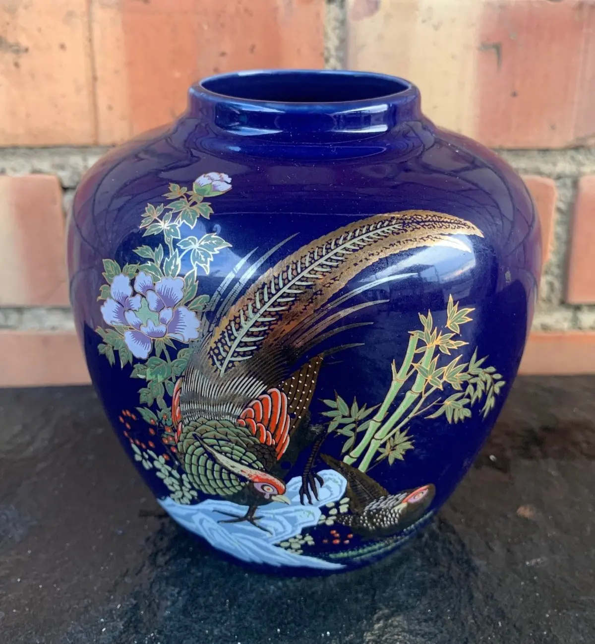 Blue Asian Vase 1