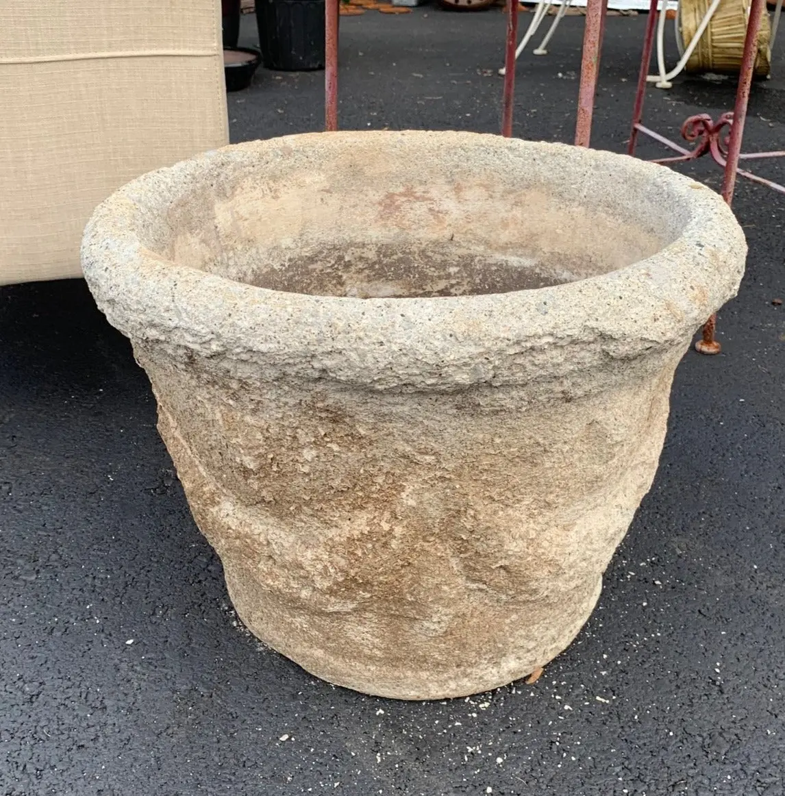 Concrete Large Pot 1