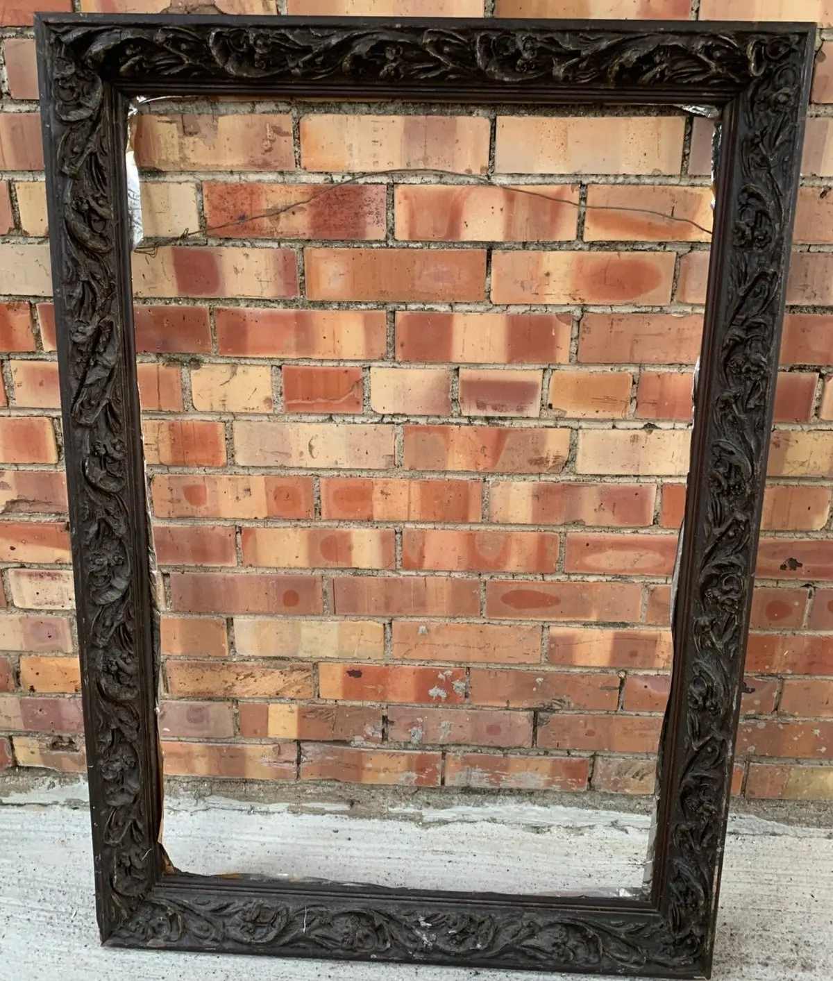 Ornate Brown Frame 1