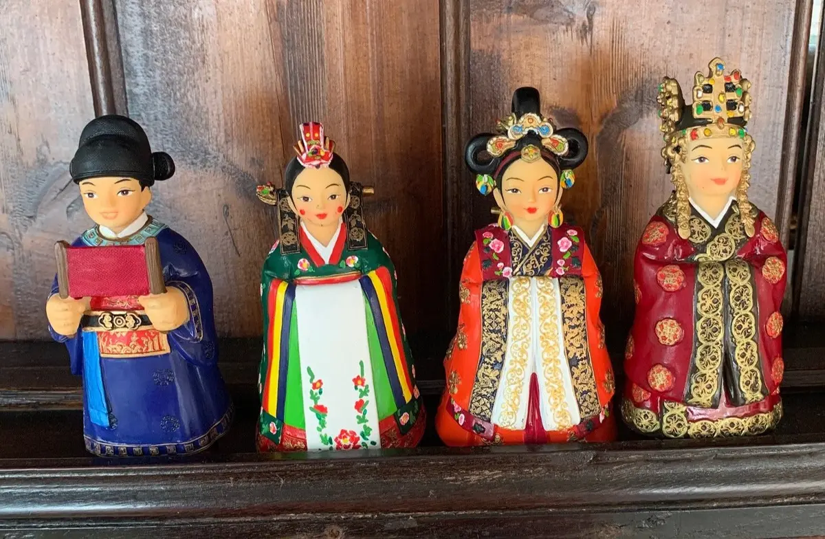 Set Of 4 Chinese Religious Figures - Not Old 1