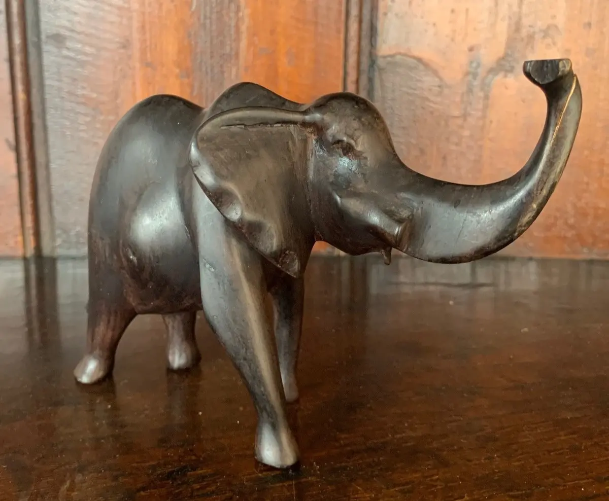 Small Wood Elephant 1