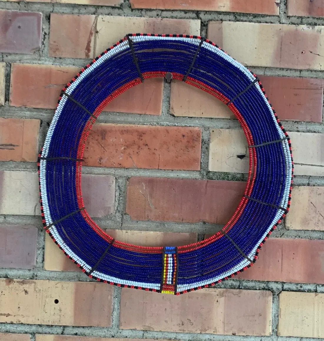 Large African Beaded Collar 1