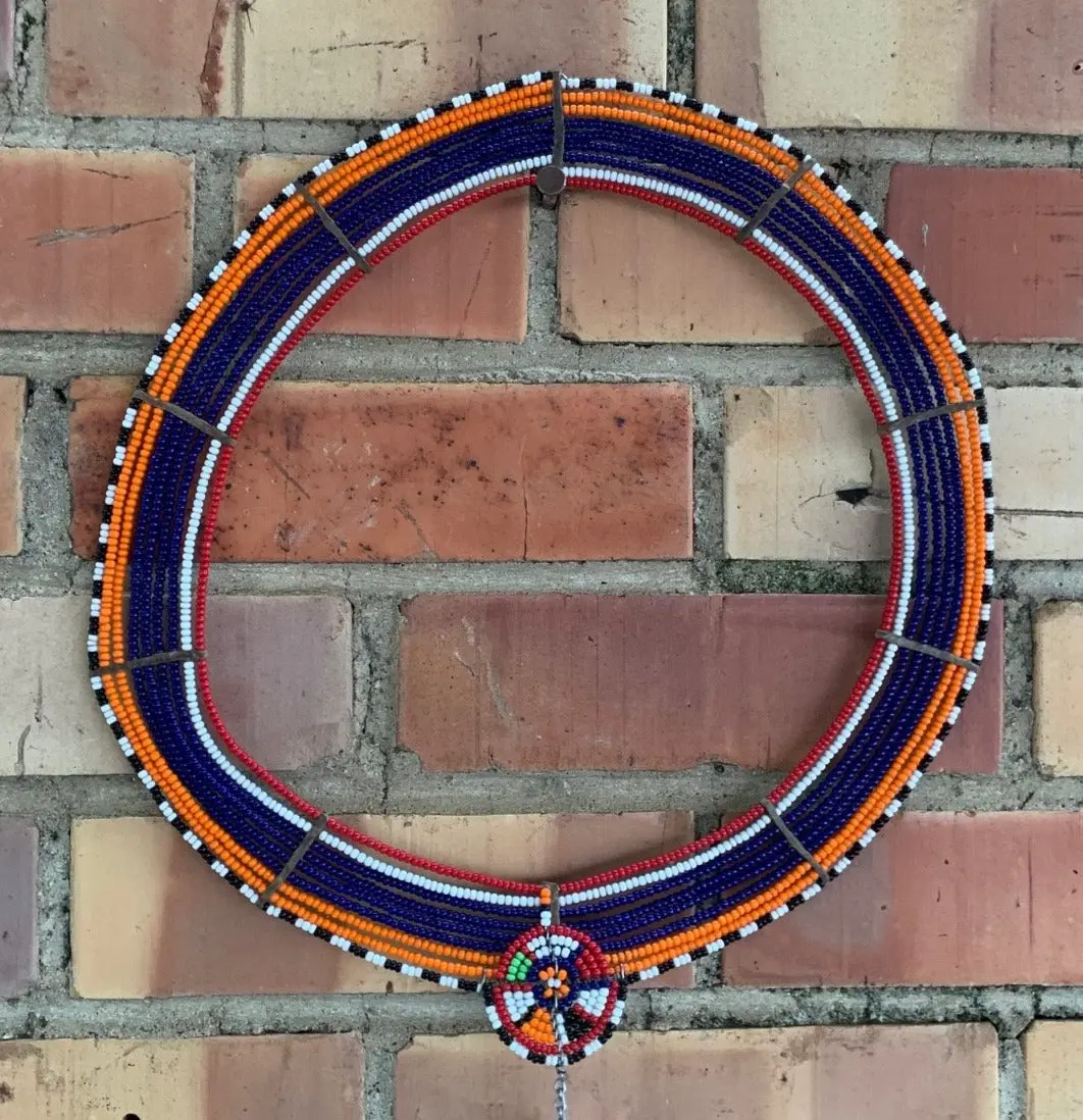 Medium African Beaded Collar 1