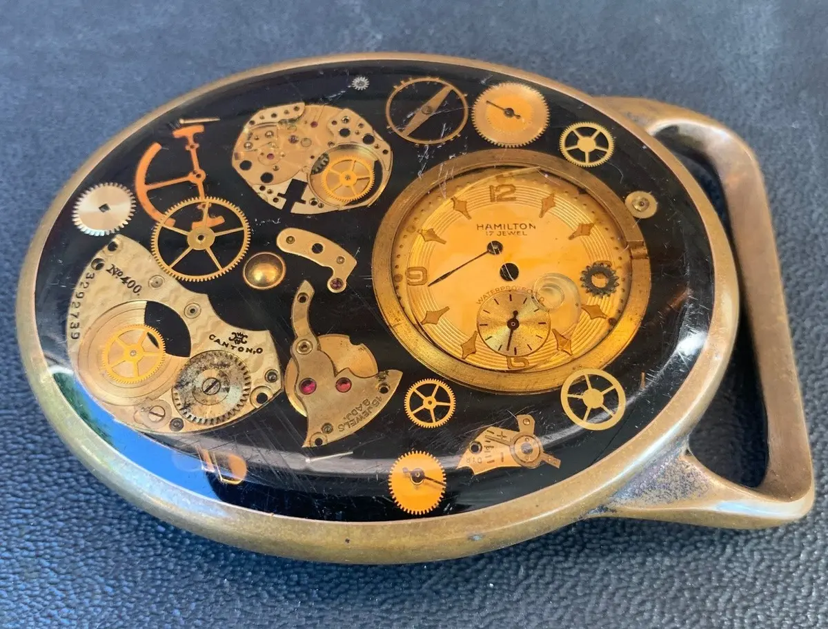 Hamilton Clock Belt Buckle 1