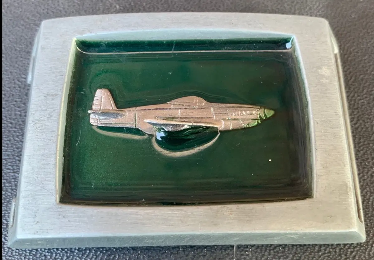 Air Plane Belt Buckle 1