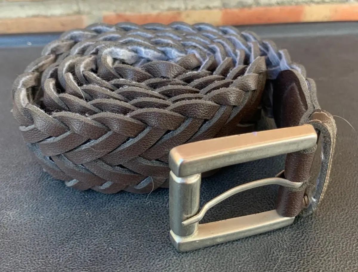 Braided Leather Belt 1