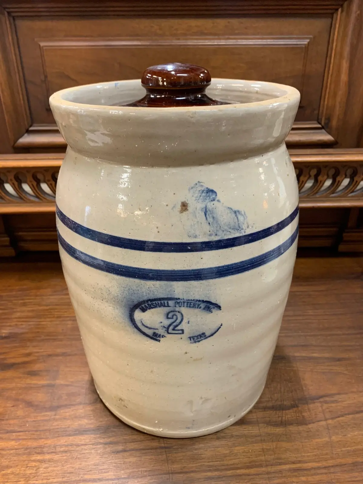 Marshall Pottery Crock 1