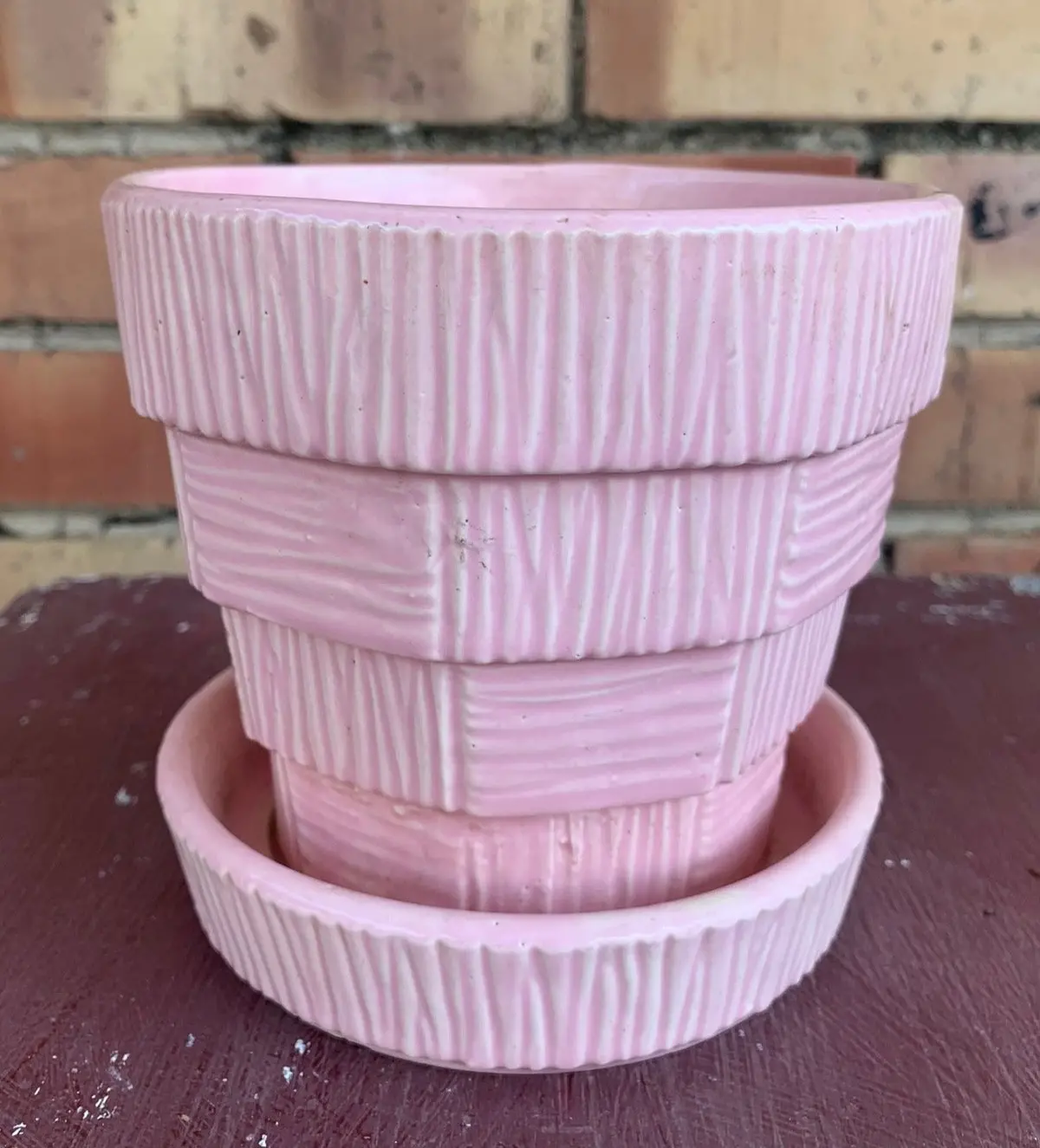 Small Pink Mccoy Planter 1