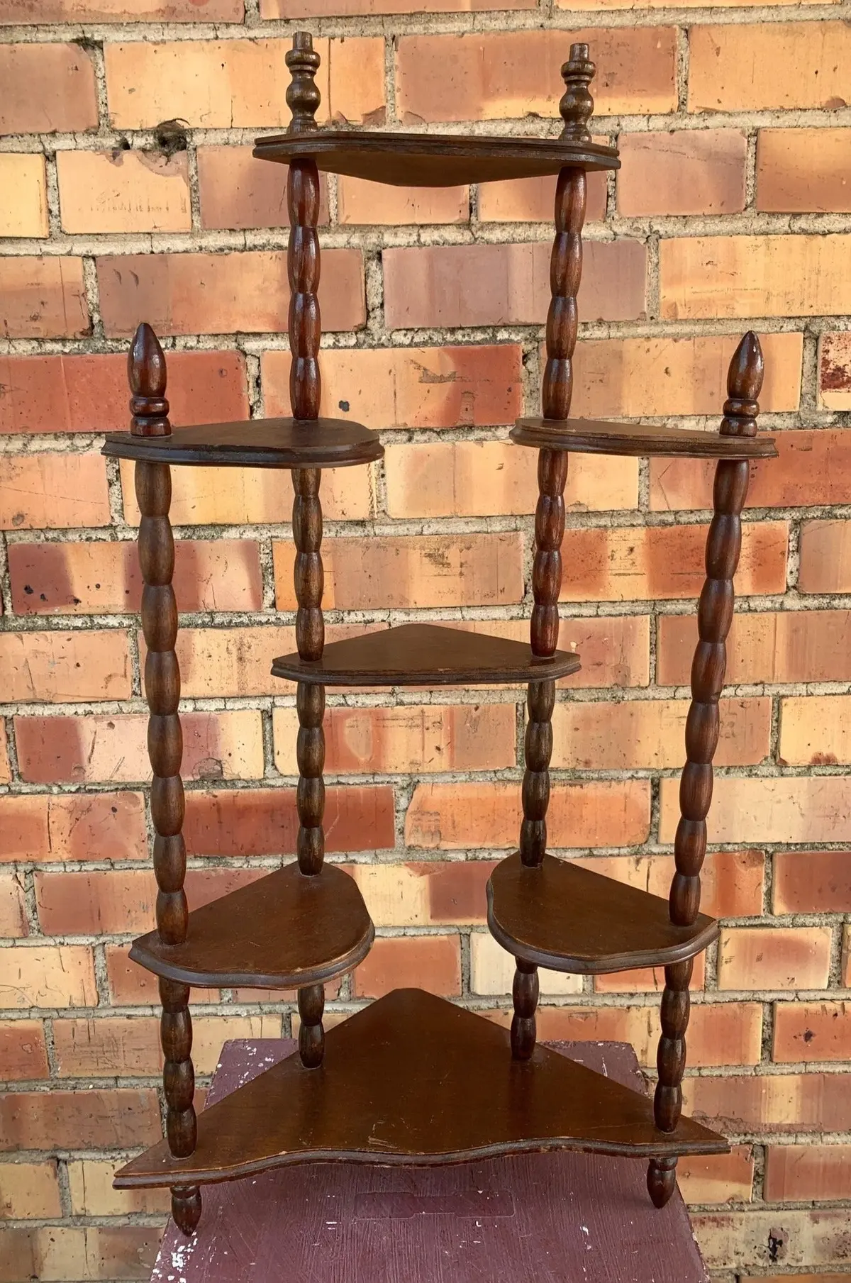 Small Corner Plant Or Trinket Shelf 1