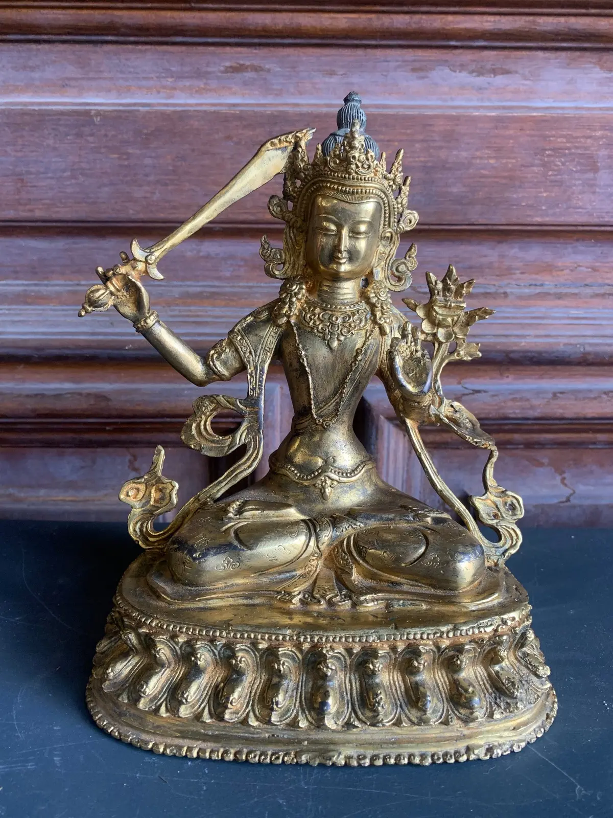 Brass Indian Deity 1