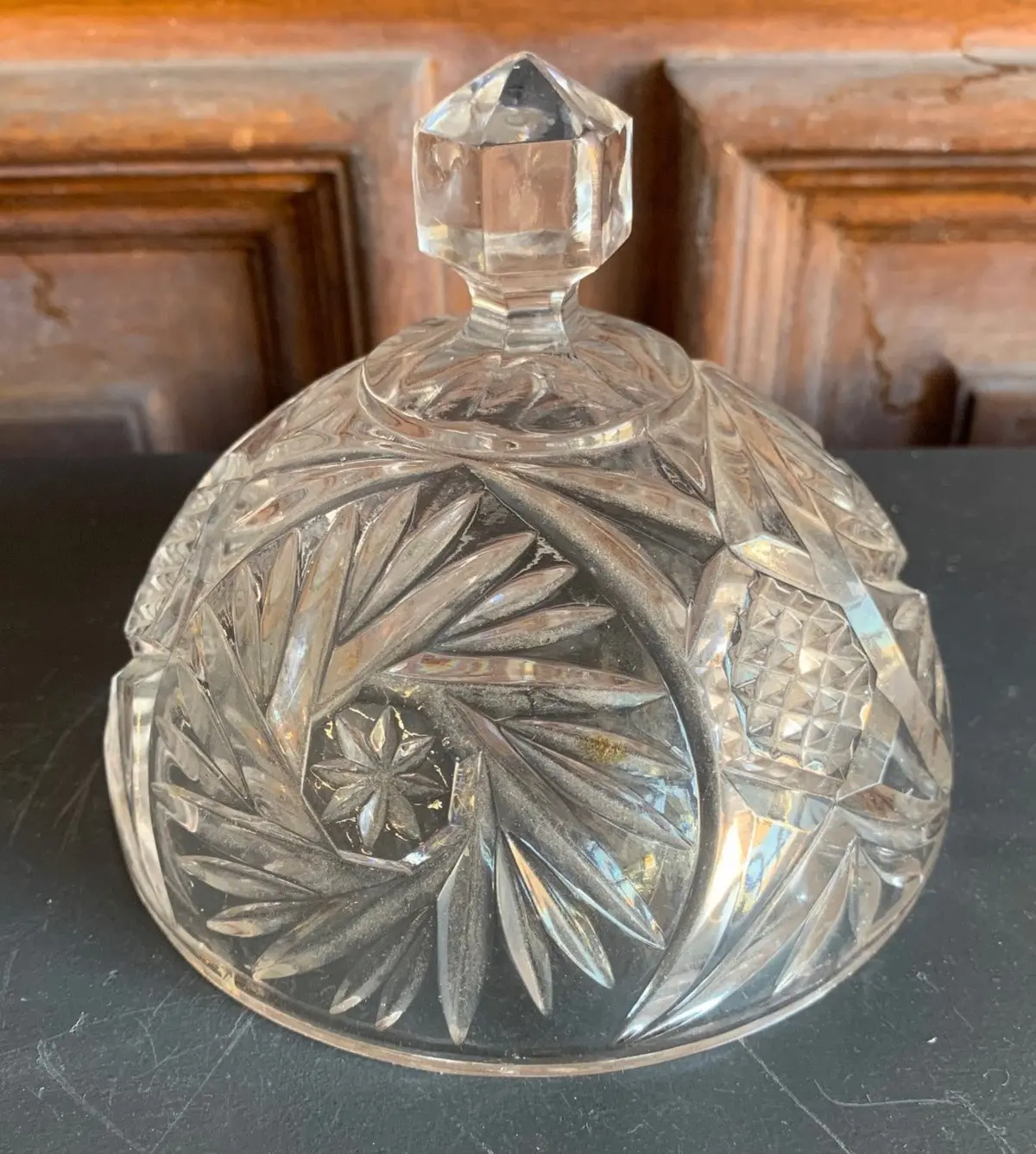 Crystal Dome For Butter Dish 1