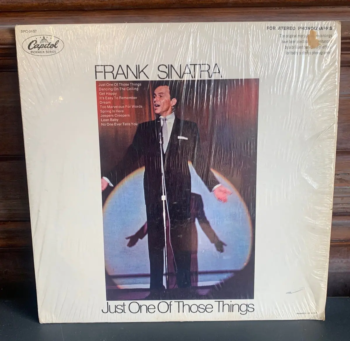 Frank Sinatra Just One Of Those Things Vinyl 1