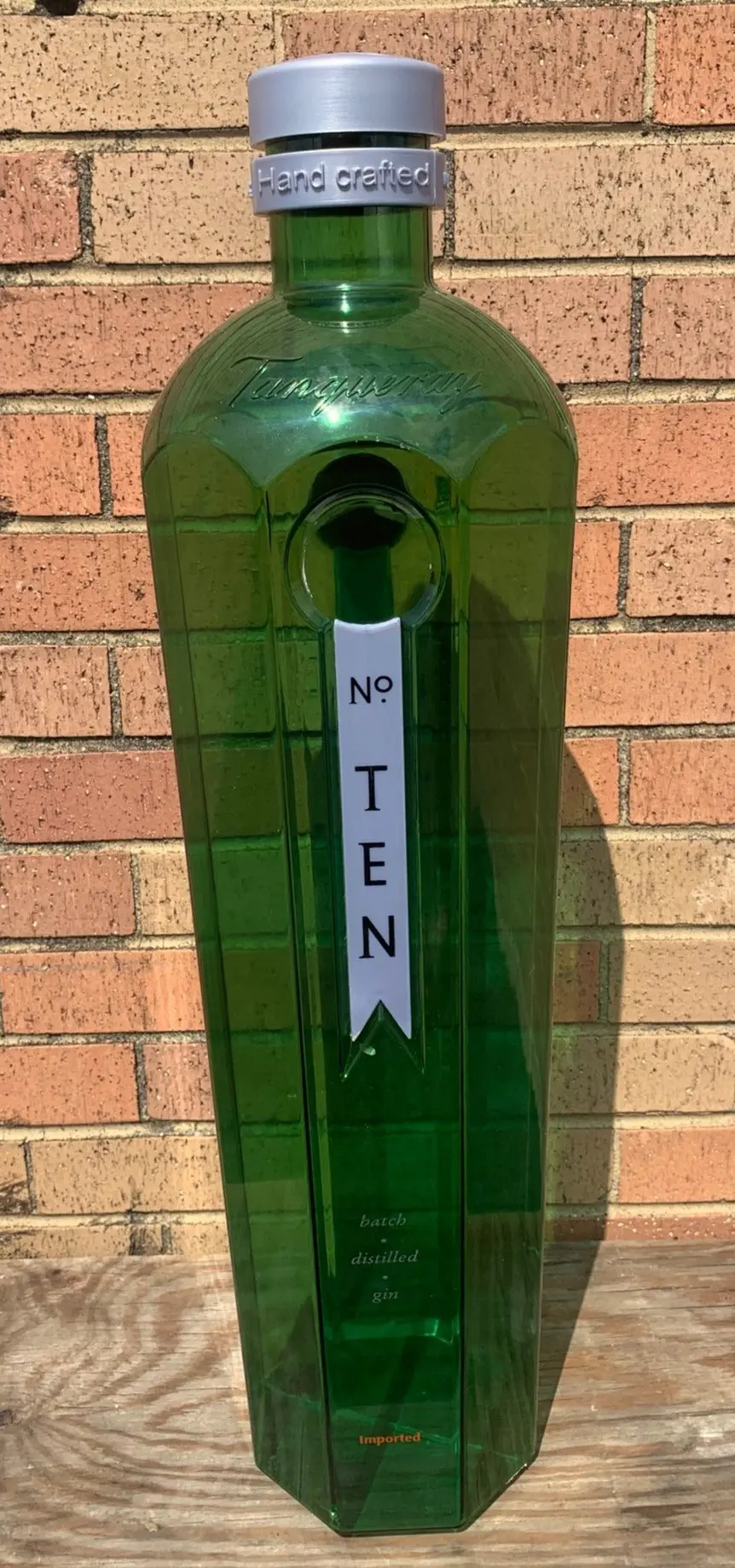 Large Plastic Tangueray Ten Bottle 1