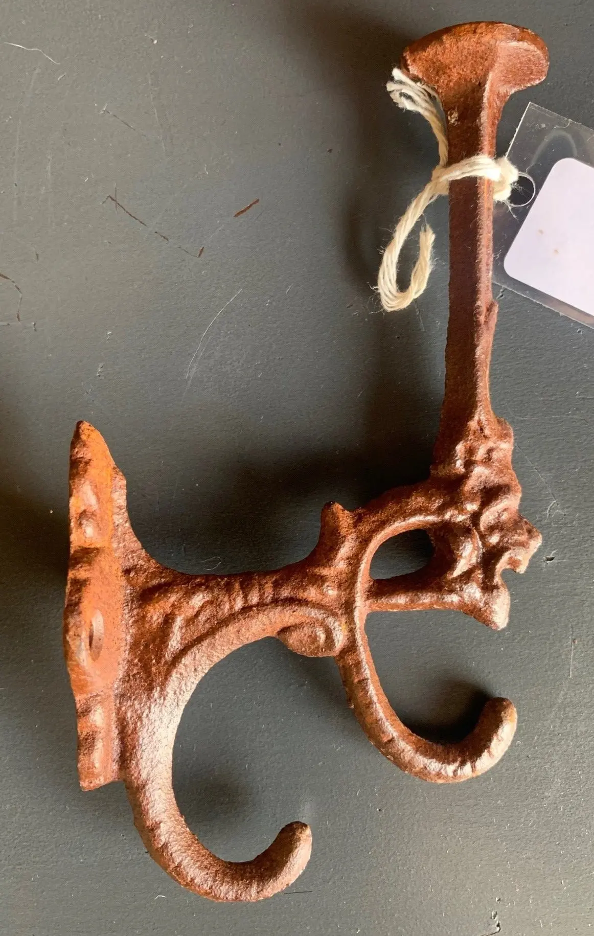Gothic Iron Coat Hook 1