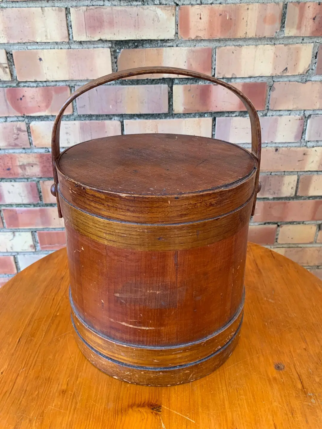 Small Dark Wood Firken 1